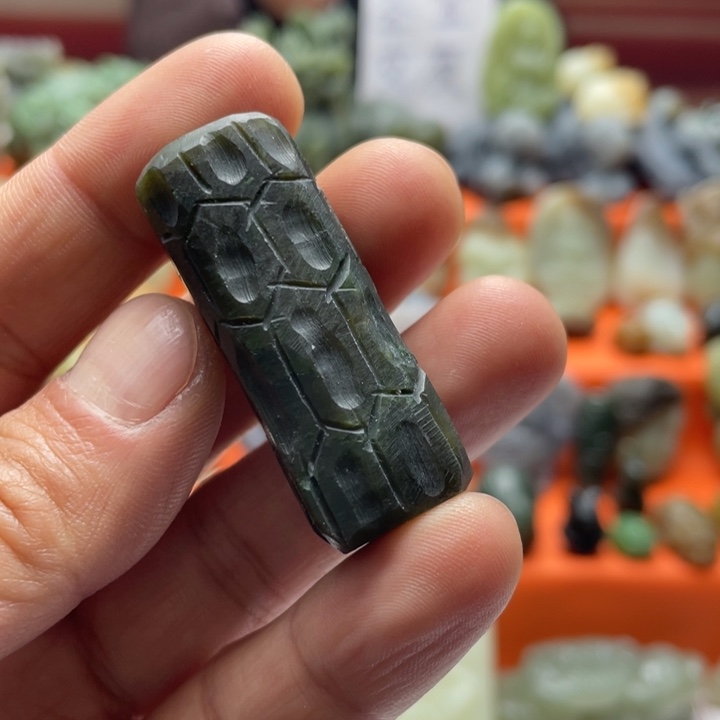 @****和田玉未镶嵌挂件