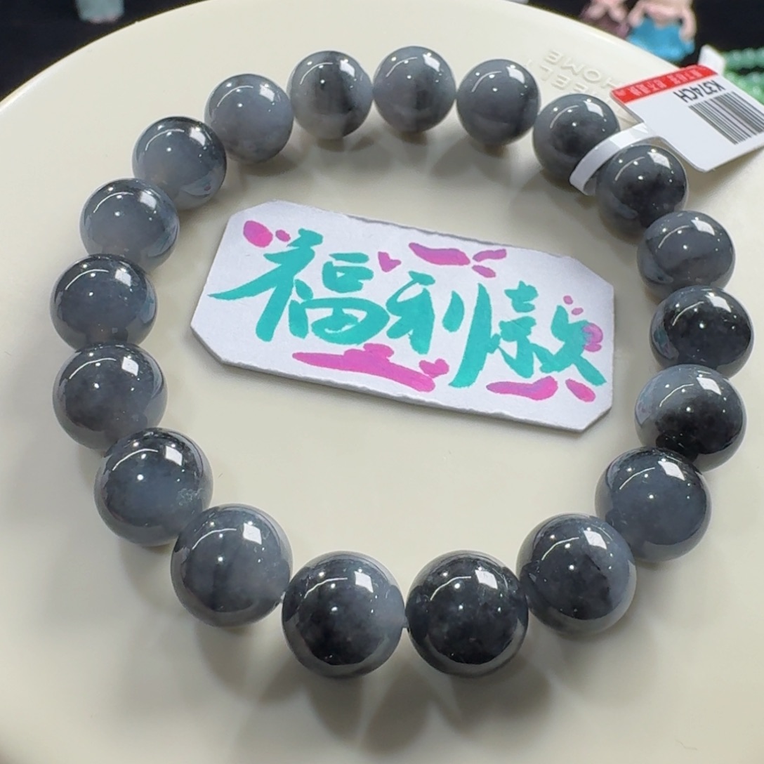 未镶嵌手串翡翠水墨画！特色乌鸡串卡10 福利！