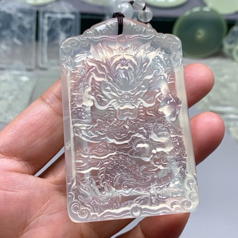 【闪购商品】岫玉吊坠(不含链)未镶嵌翱*