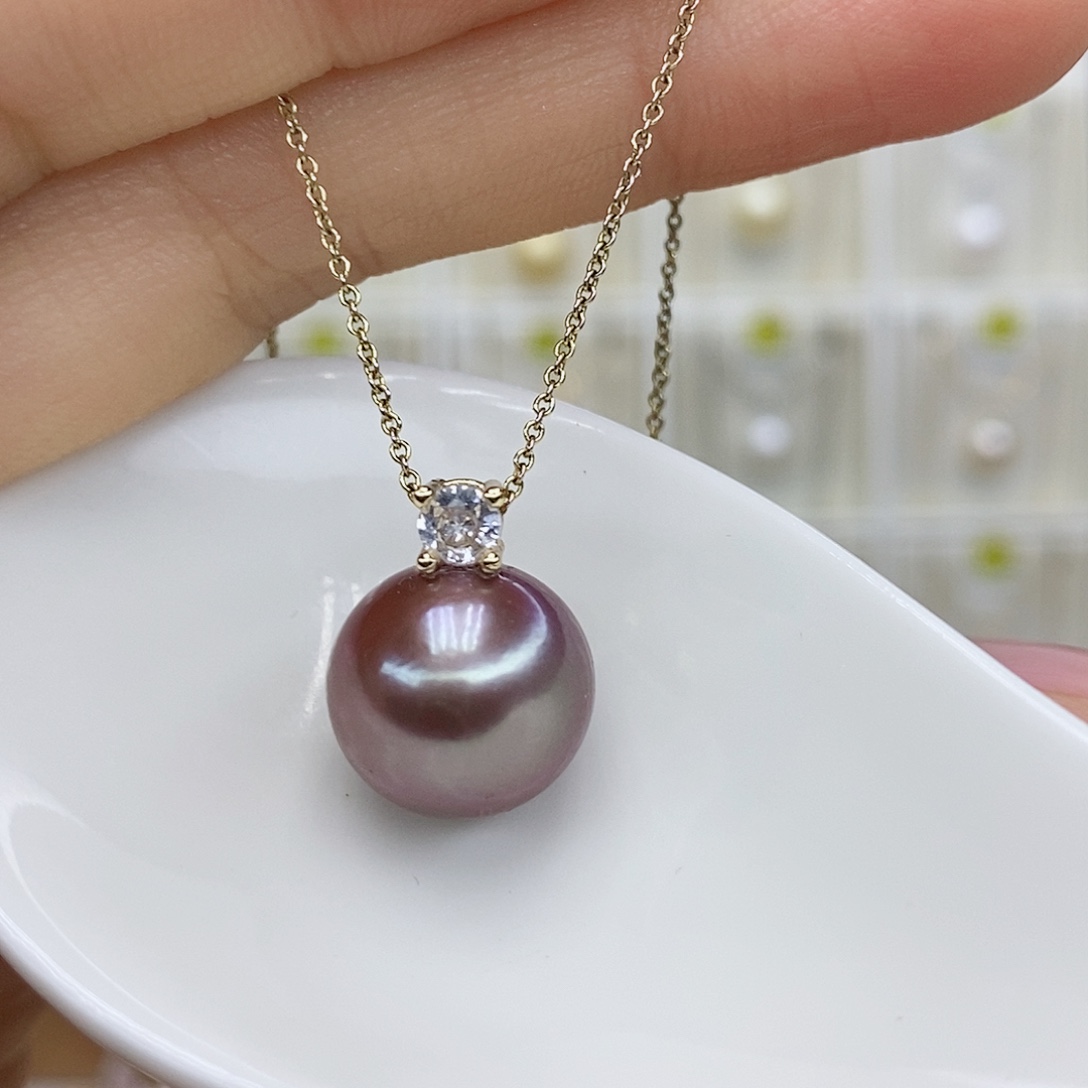 淡水珍珠合金颈饰