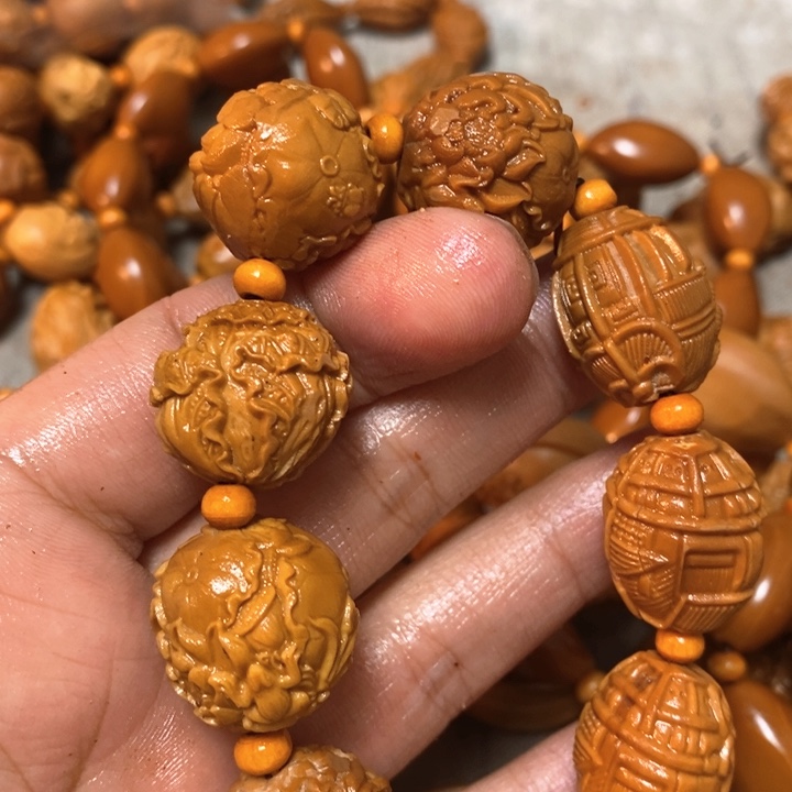 橄榄核手串/手链?****橄榄微瑕8号