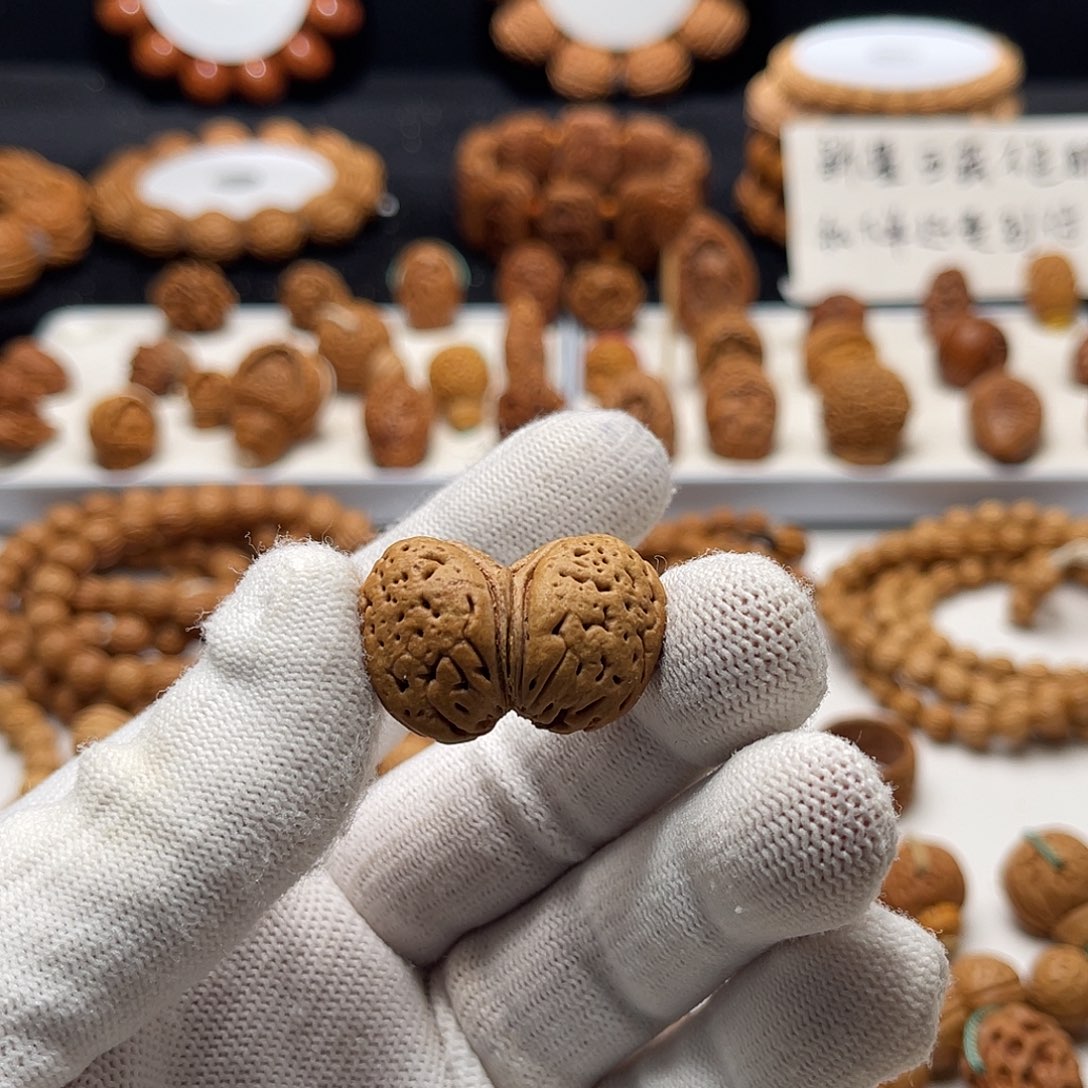 小***筋手串/手链核桃手工桃核工艺制作