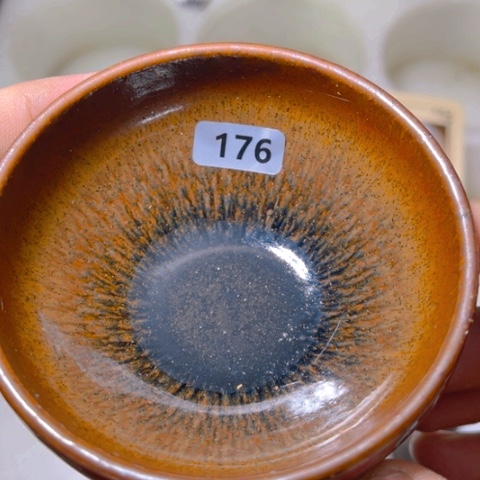 茶盏原矿原釉柴烧建盏