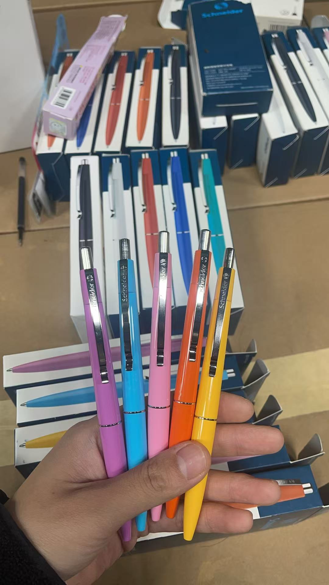 欧菲斯5支彩杆（随机笔杆）