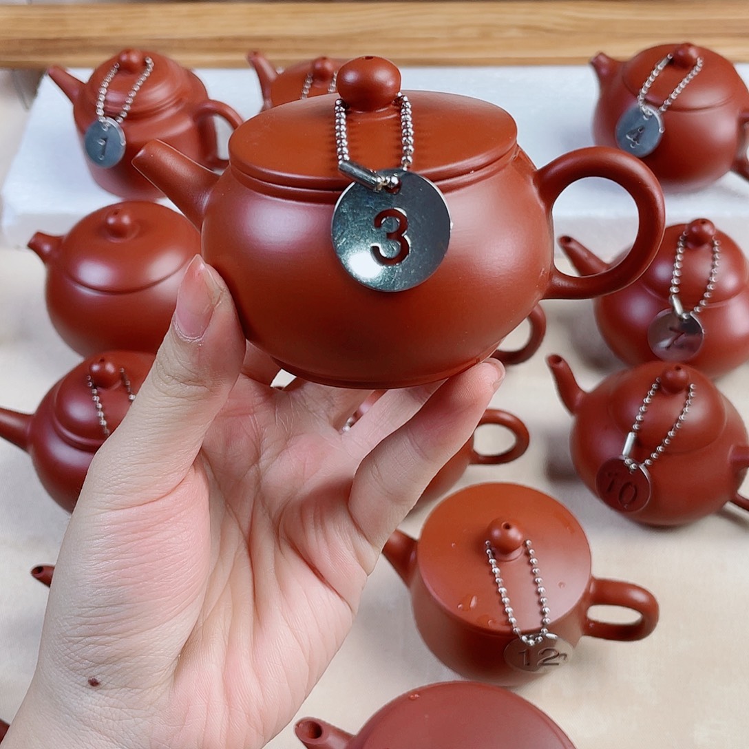 潮州朱泥壶古壶130