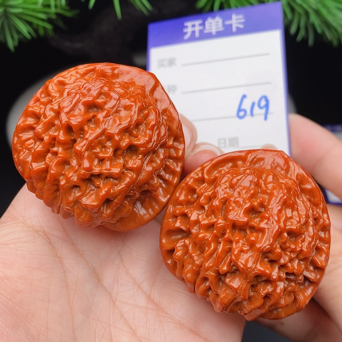 把件文玩核桃45官帽619