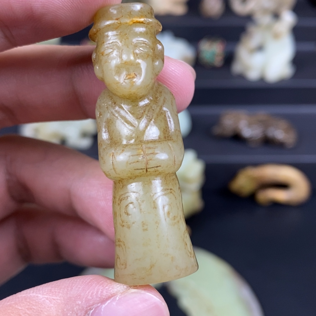 和田玉（糖玉）未镶嵌挂件