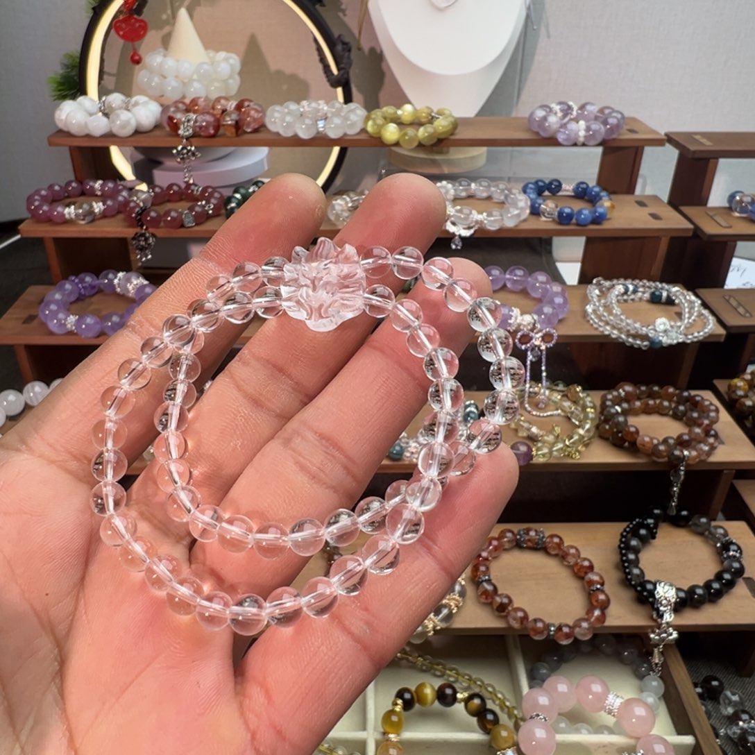 水晶珠宝半成品未镶嵌