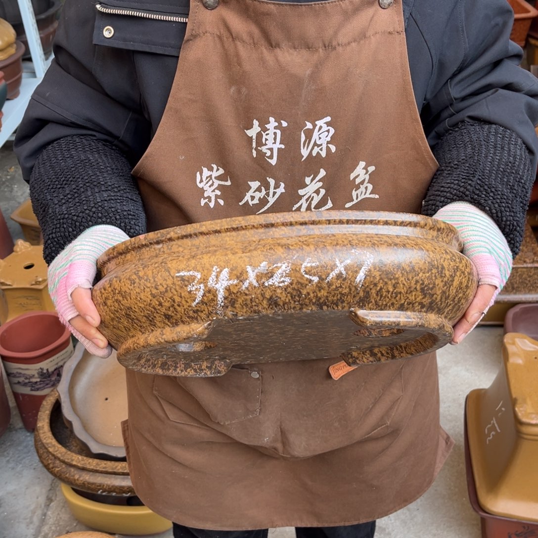 紫砂花盆盆景艺术