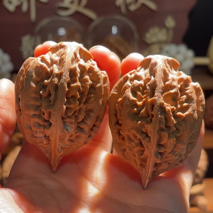 吊坠文玩核桃娇美楸25