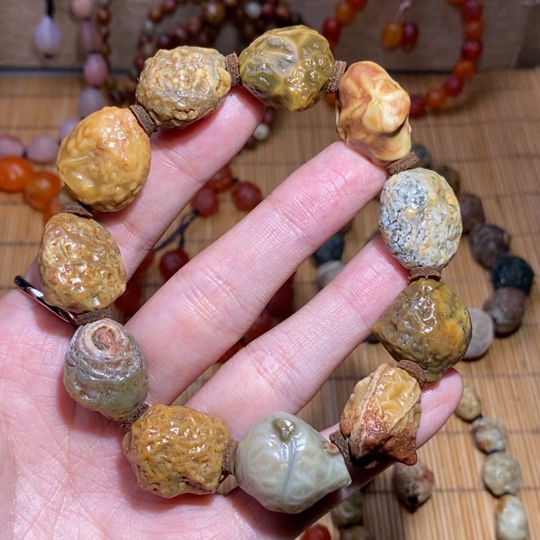 玛瑙/玉髓手链未镶嵌