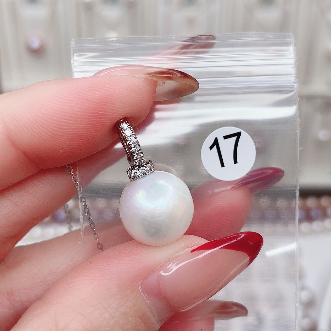 淡水珍珠合金吊坠(赠链)