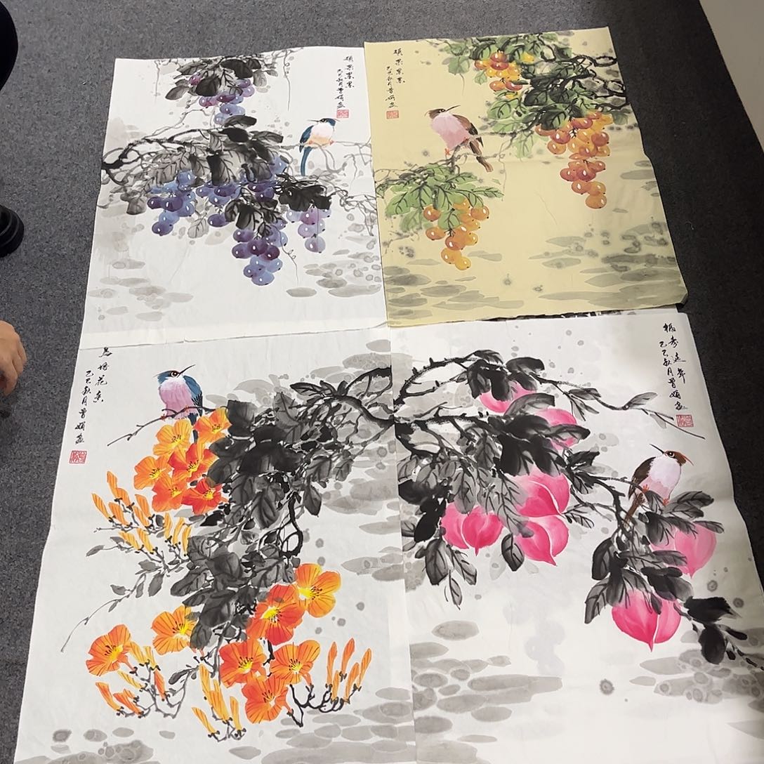 国画ZH精品国画作品随机一张