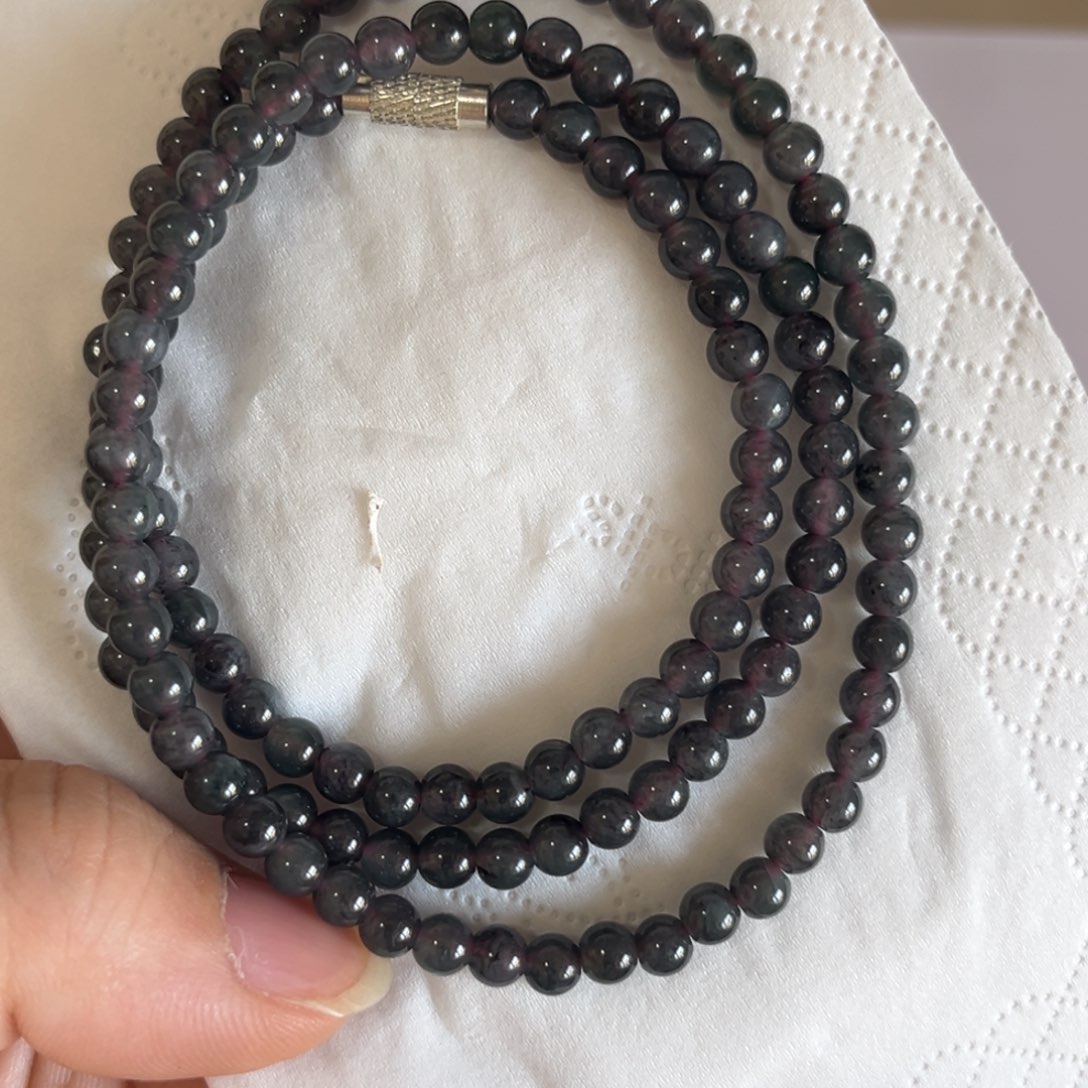 熹***禾翡翠未镶嵌手链4.9