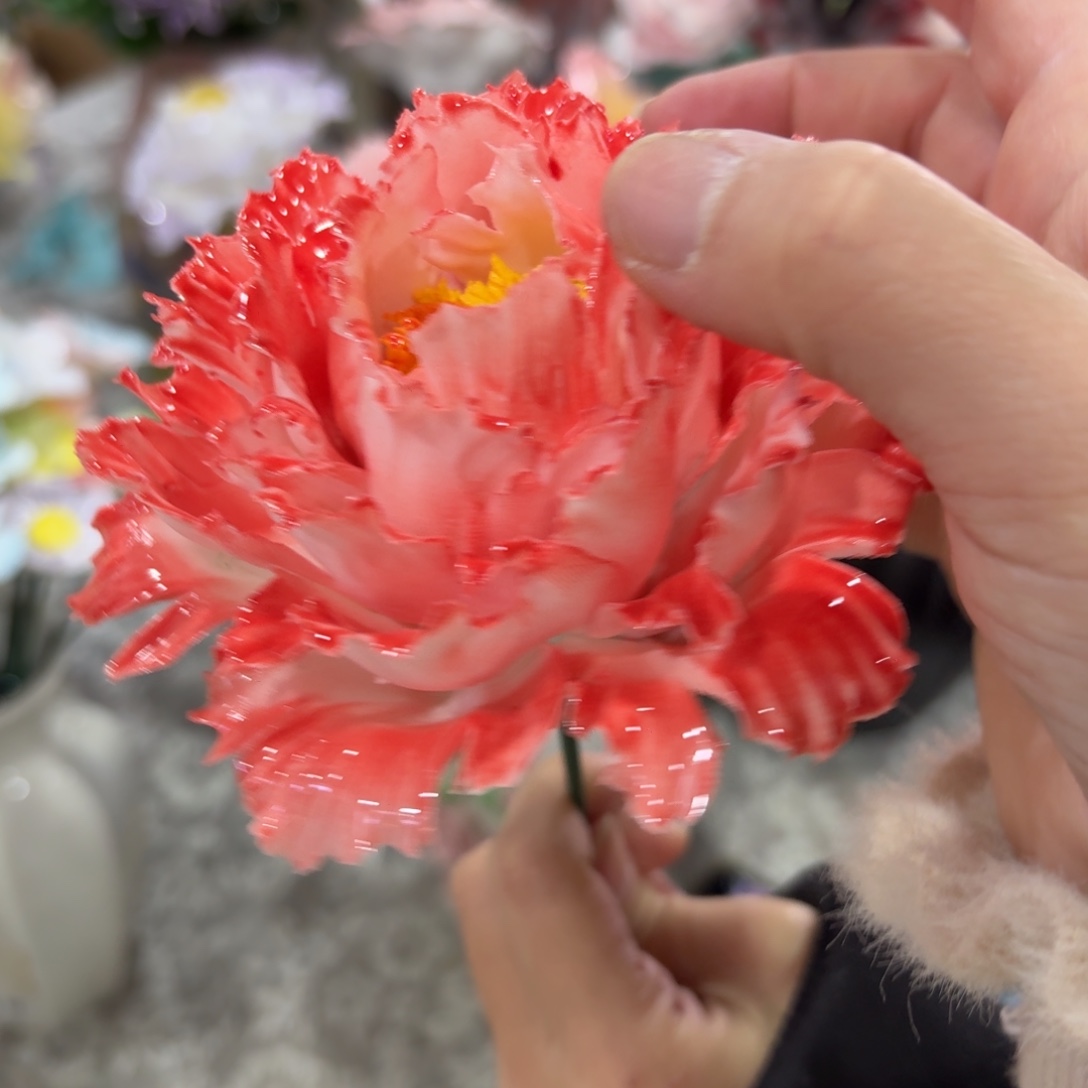 陶瓷花拍满20元发货，退款拉黑