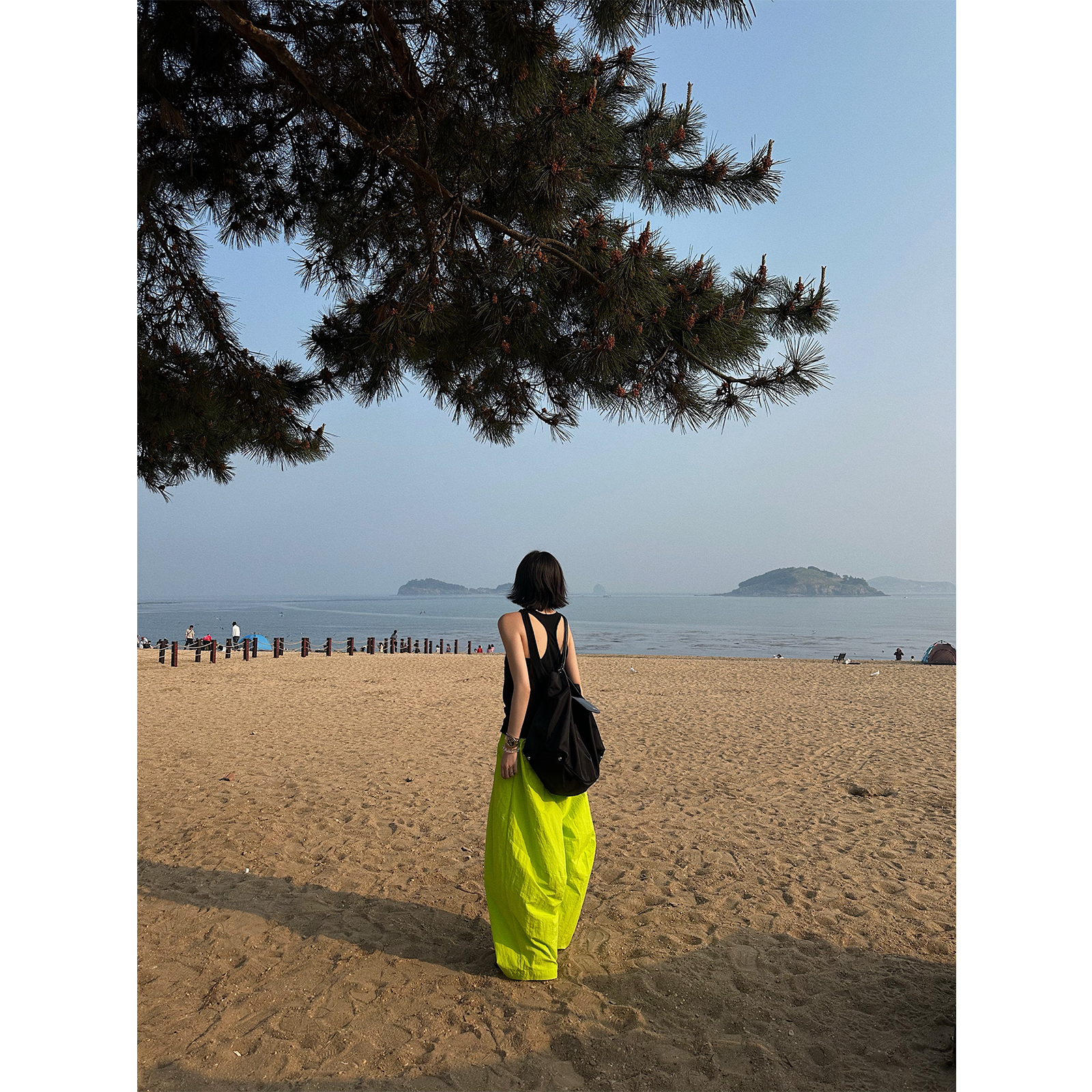 嘉仪【多巴胺松弛感】立体灯笼裤