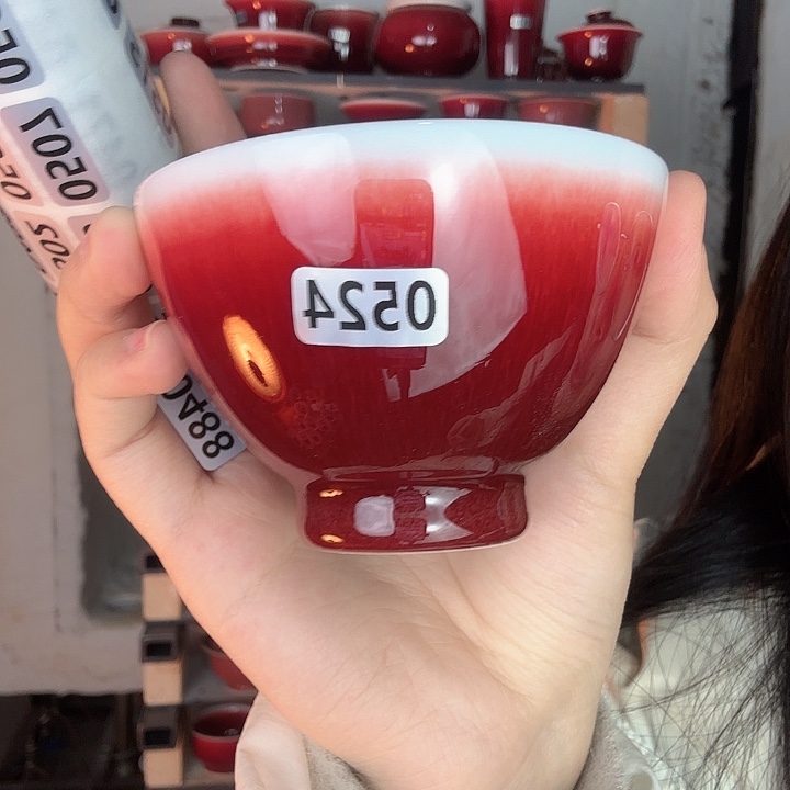 瓷片景德镇郎红陶瓷