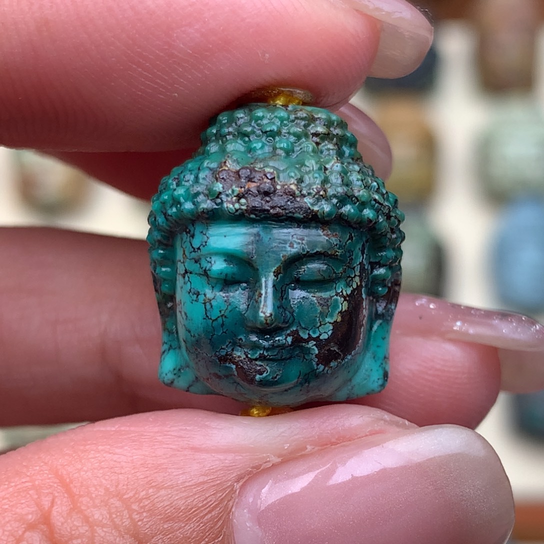 绿松石未镶嵌配饰