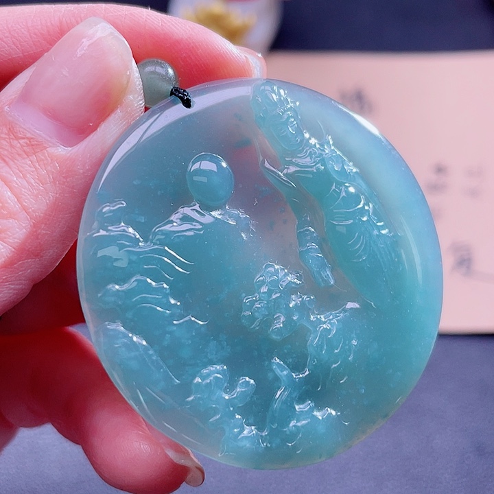 翡翠吊坠(不含链)未镶嵌