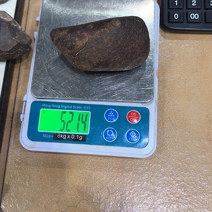 随***吧有机玻璃撒哈拉石陨摆件
