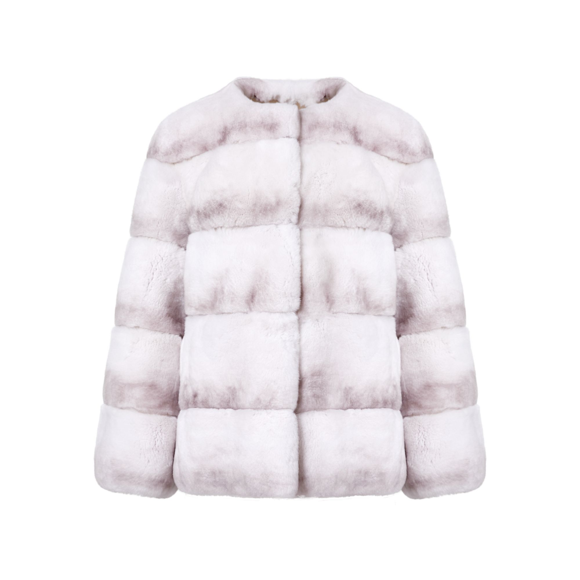 【集合】圆领皮草丝绒龙猫兔皮毛一体皮草外套冬季新