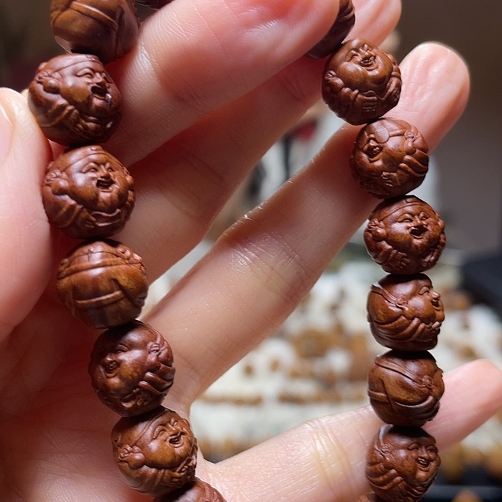 手串/手链橄榄核龙纹桃核 财迷