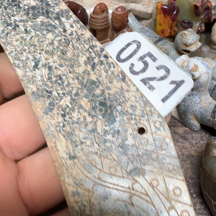 和田玉颈饰未镶嵌天***化