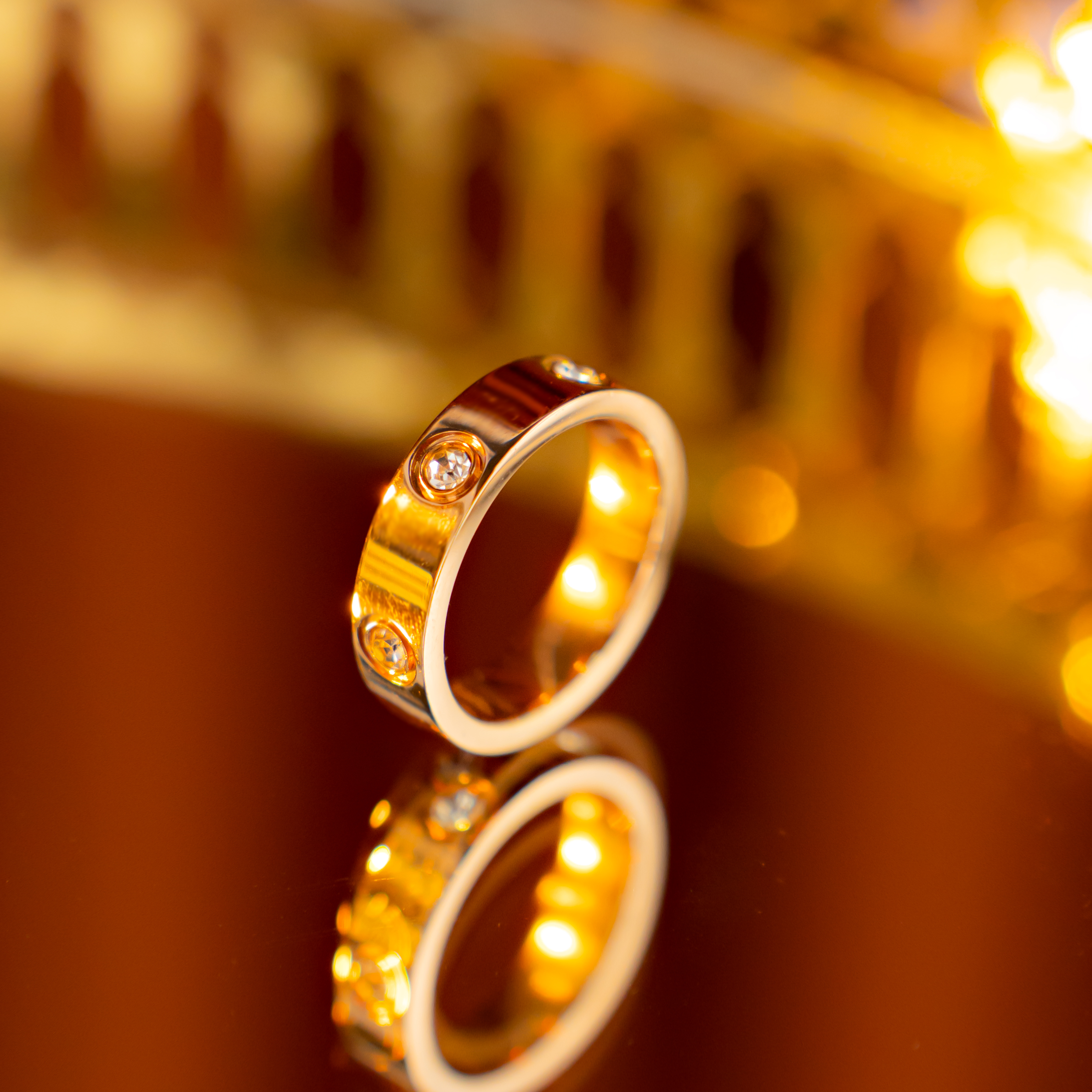 轻奢卡家高级感戒指不掉色设计情侣小众指环