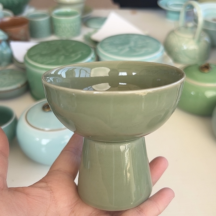 小米茶器龙泉青瓷