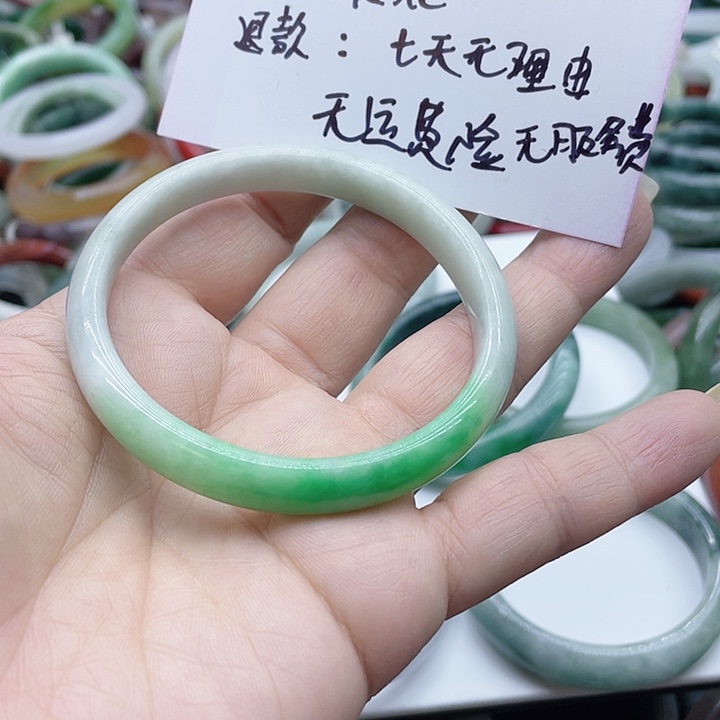 玻璃非金属手镯黑色