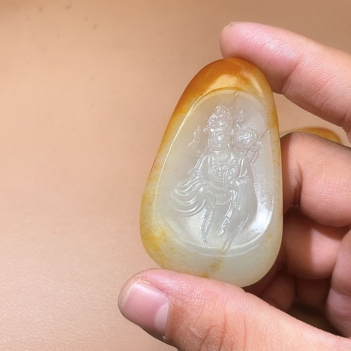 和田玉颈饰未镶嵌HX