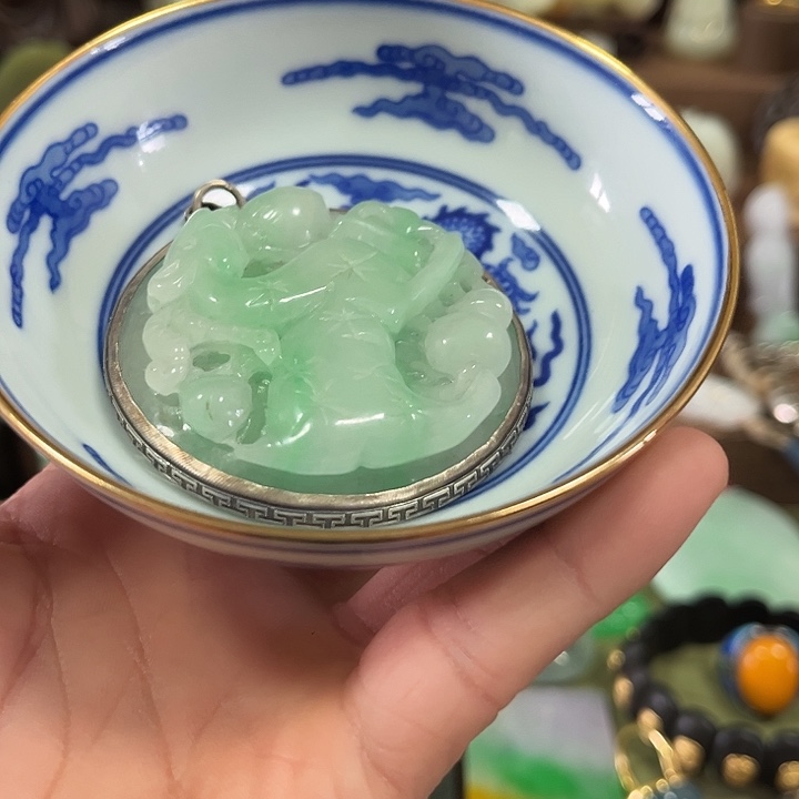 瓷片晨**露精致小巧精致可爱大方