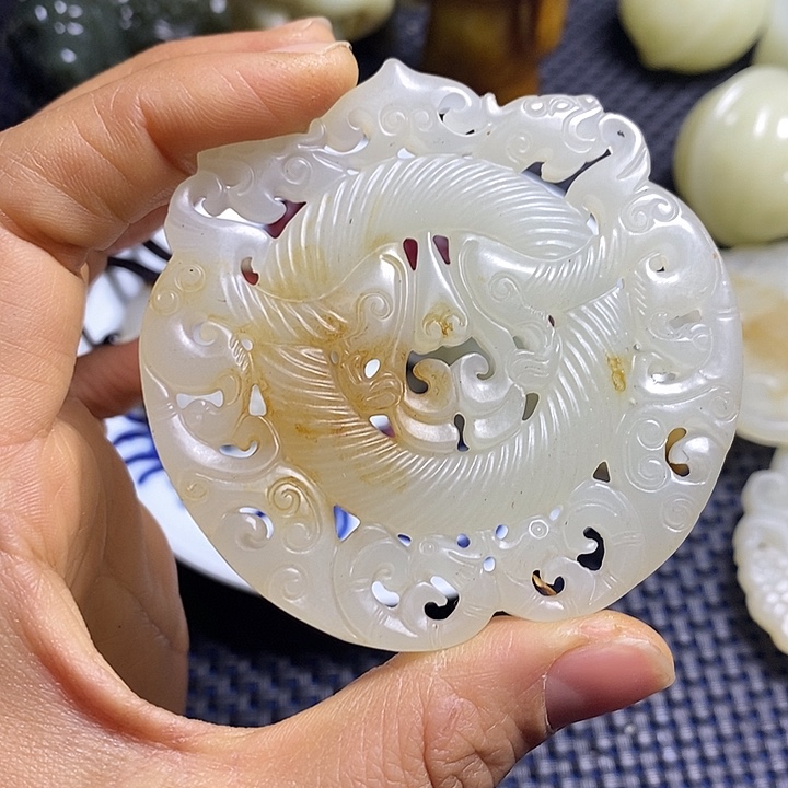 吊坠白玉菩提支持七天无理由