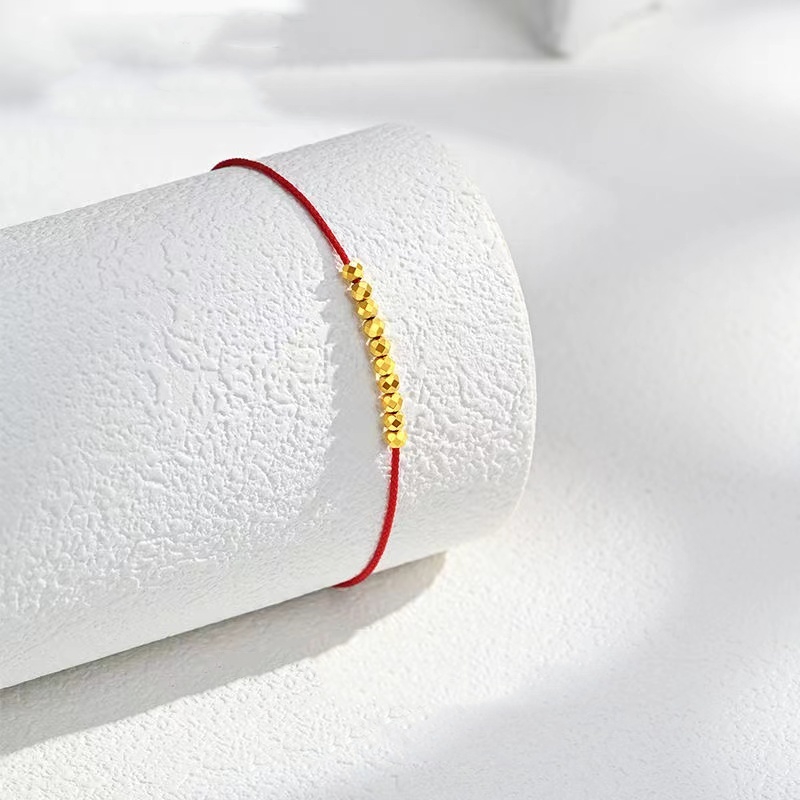 【宝哥专享】18K真金岁岁金蹦迪珠手工编