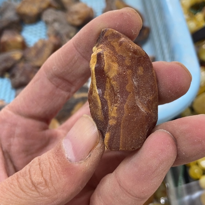 未镶嵌蜜蜡裸石吊坠