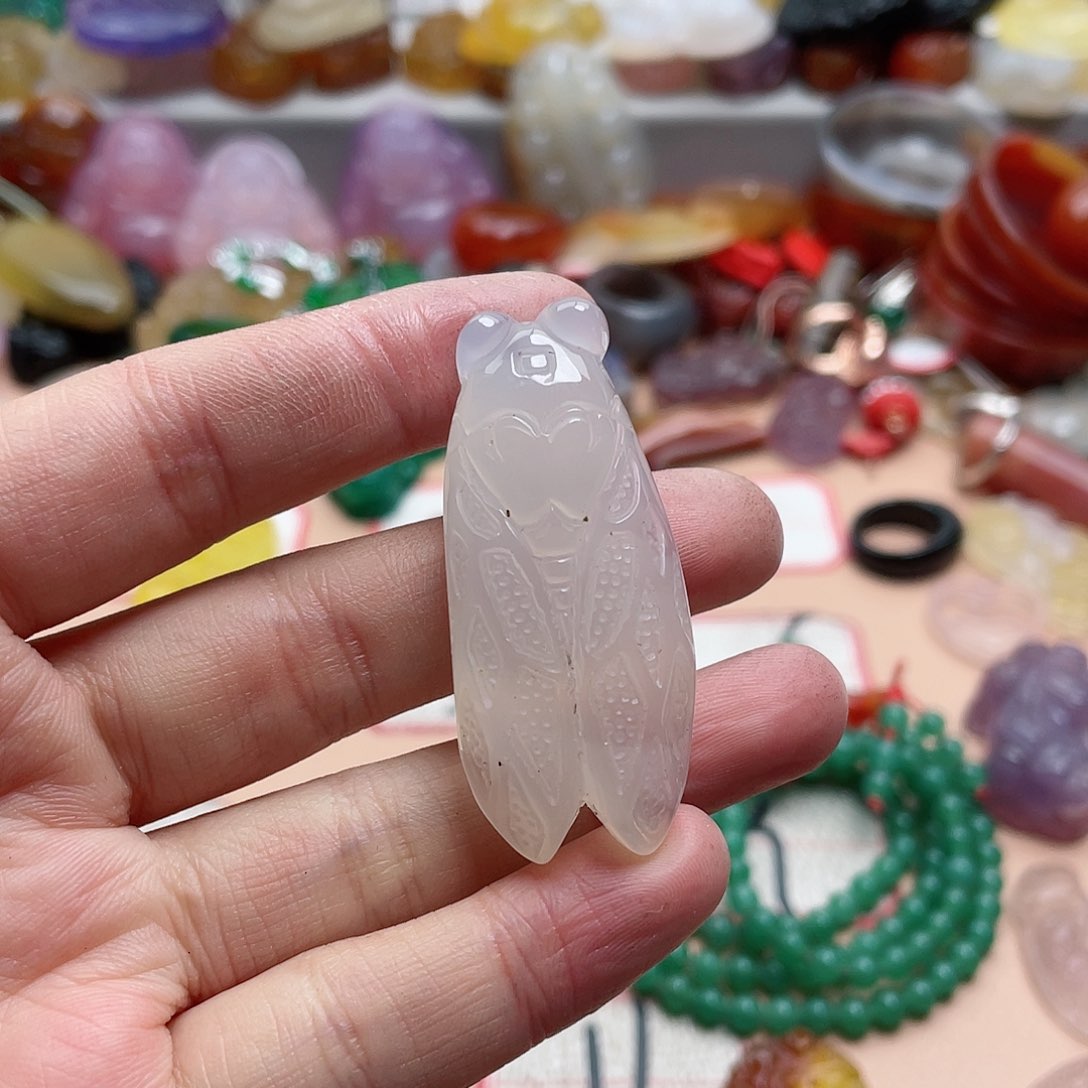 玛瑙/玉髓颈饰合金悟*