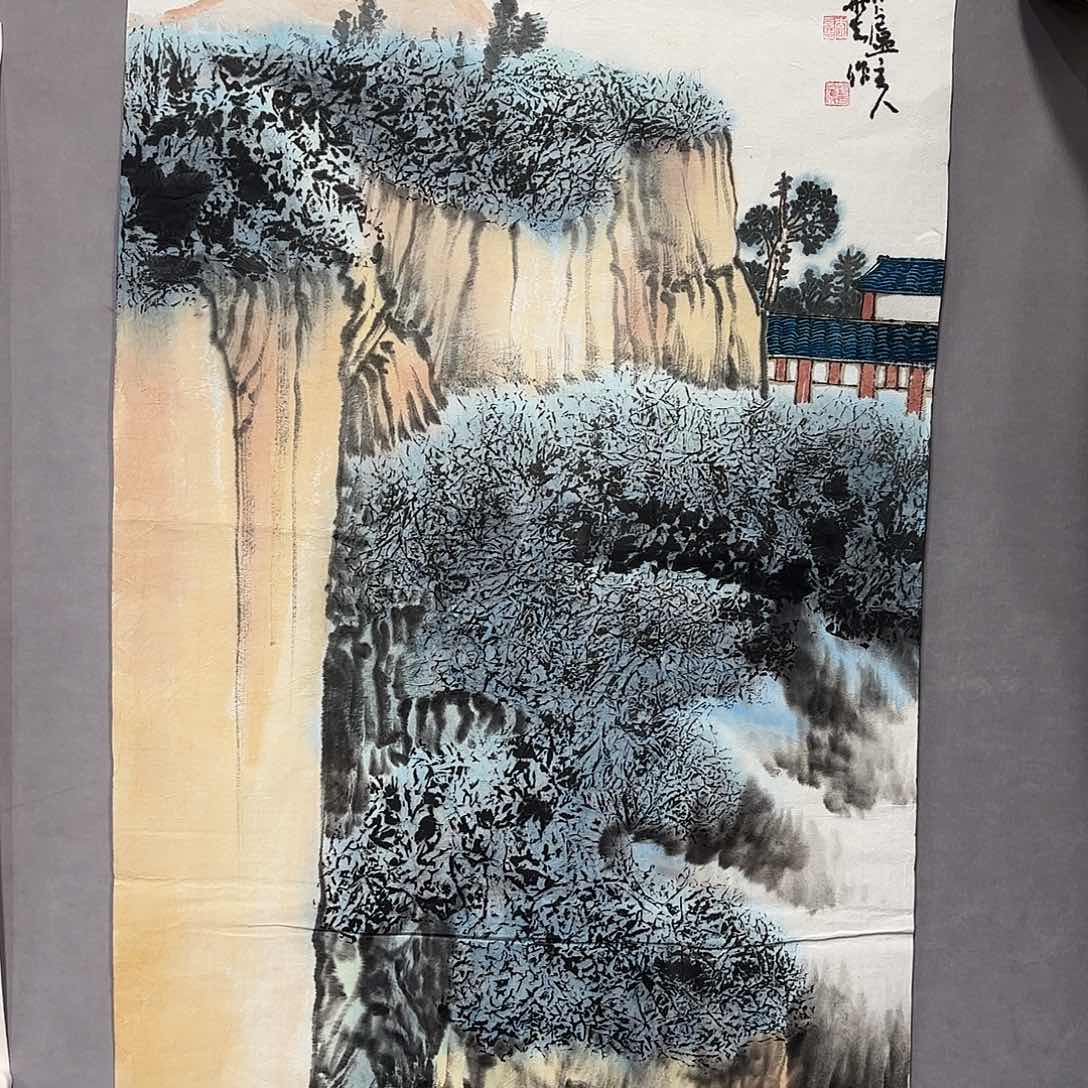 国画国画纯手绘作品请放心去藏
