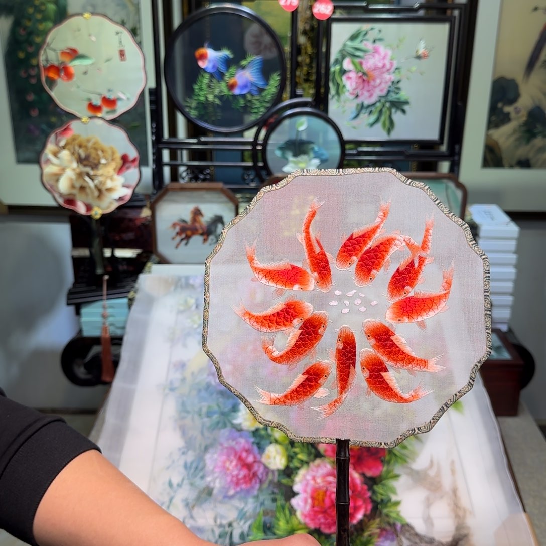 刺绣刺绣工艺精湛