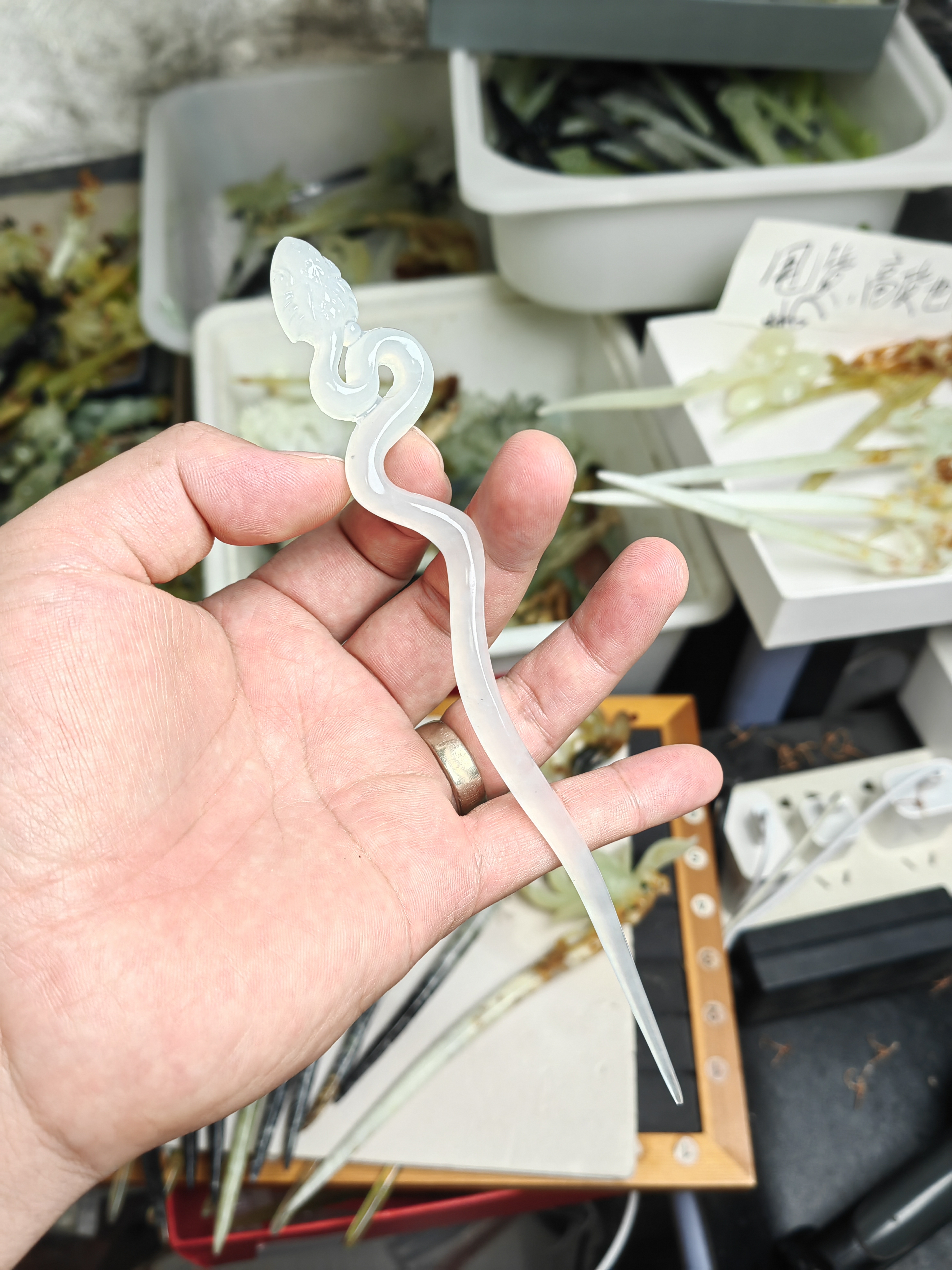 休闲风女千金风中国风卡通风发簪手工简约古典日常