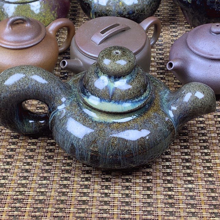 紫砂茶壶裸烧窑宝