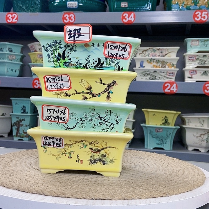 紫砂花瓶紫砂花盆