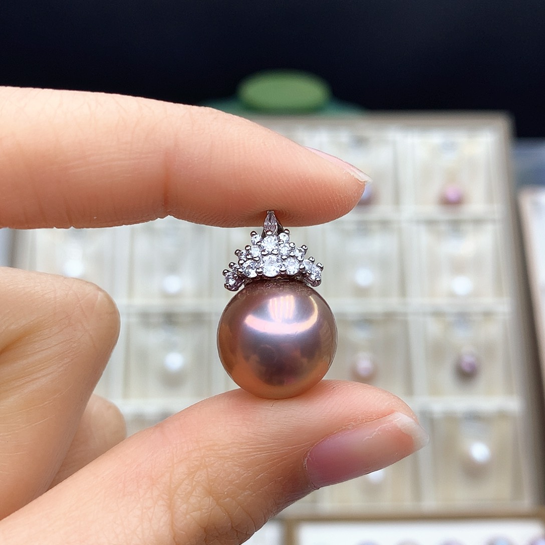 淡水珍珠颈饰合金