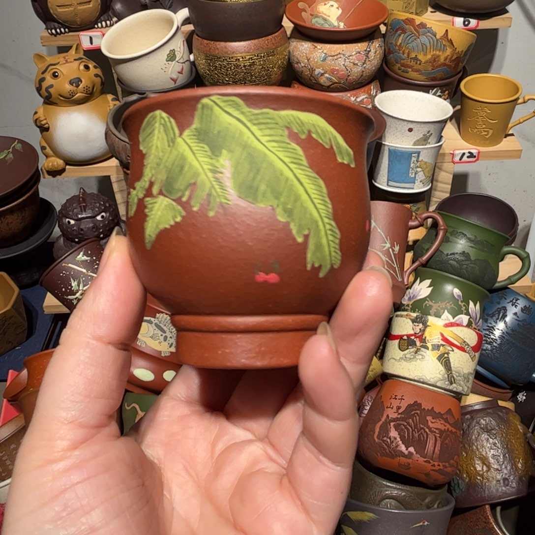 紫砂茶杯宜兴紫砂主人杯