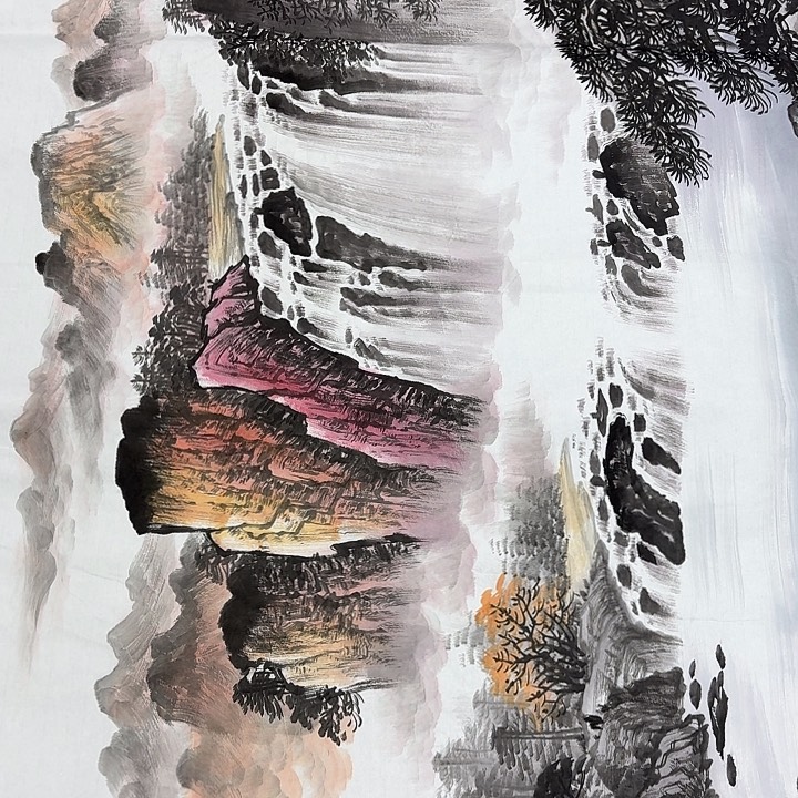 国画手绘国画作品