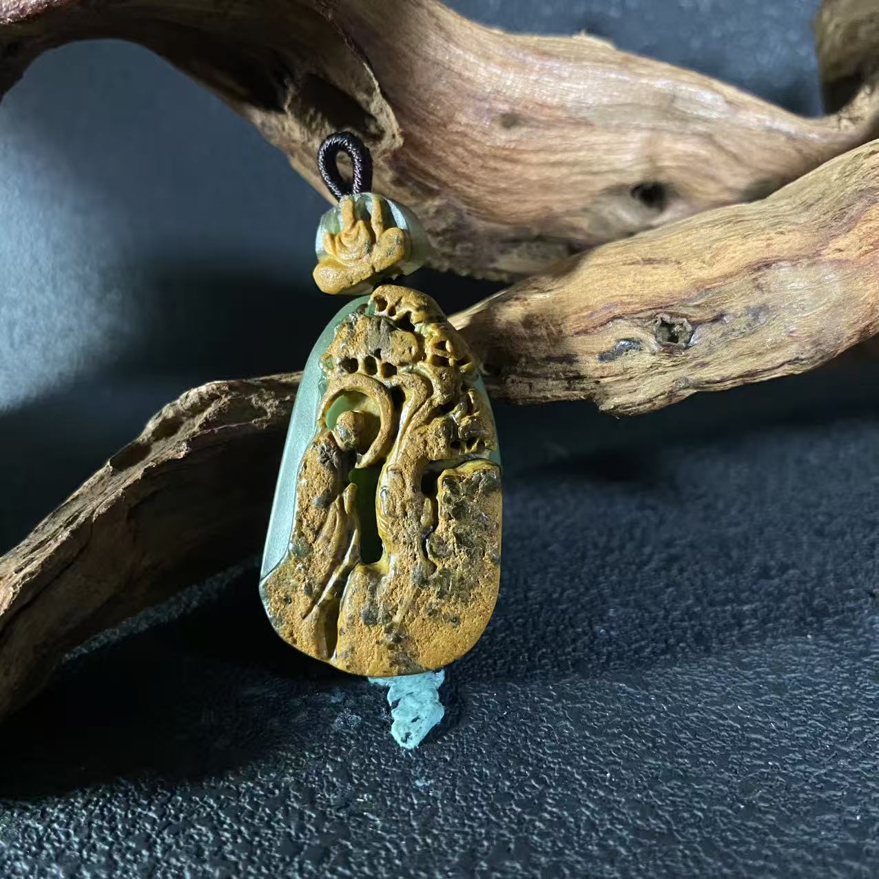 A884 和田玉吊坠  6B 7340543