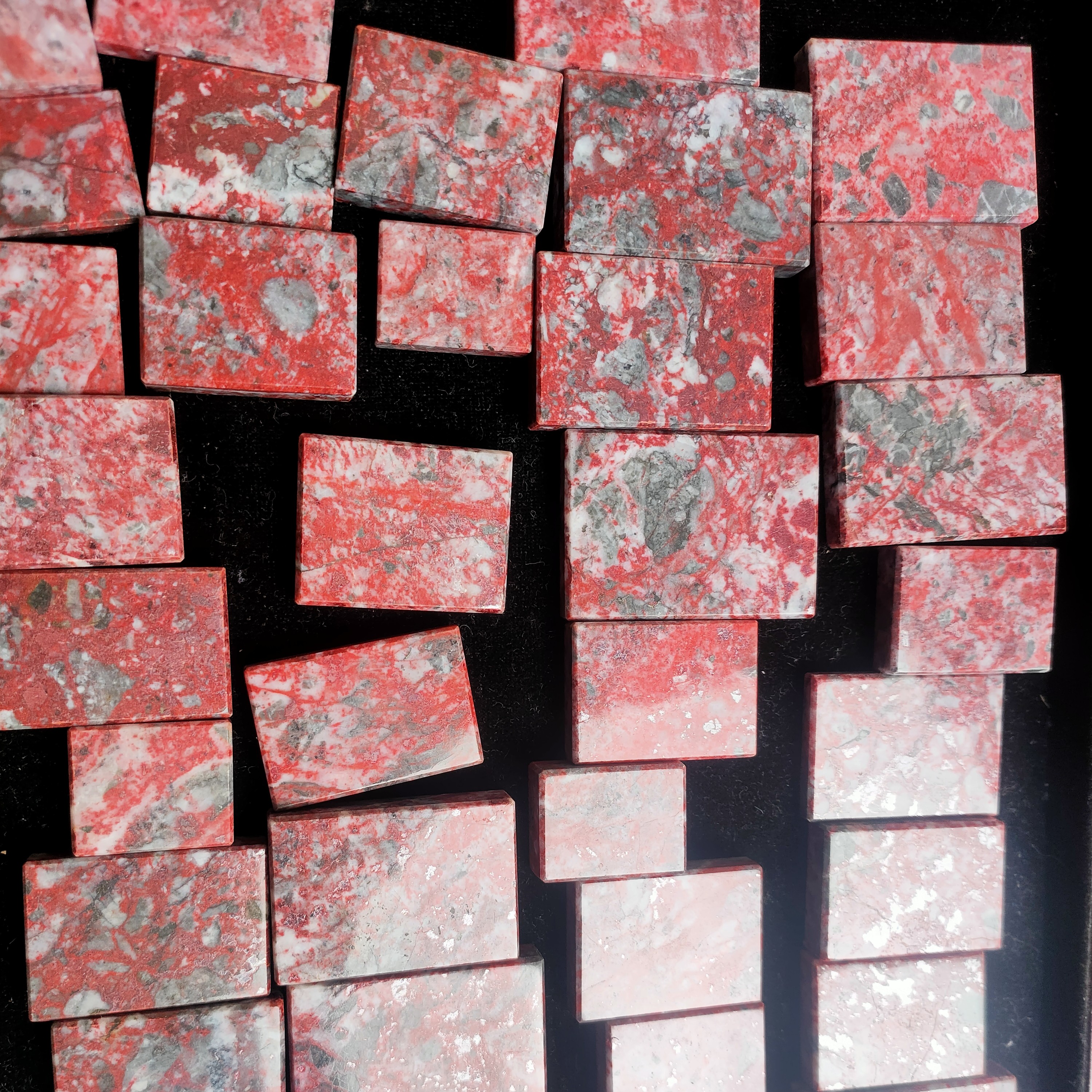 天然辰砂纯天然朱砂原石无事牌（直播间现拍现称链接）