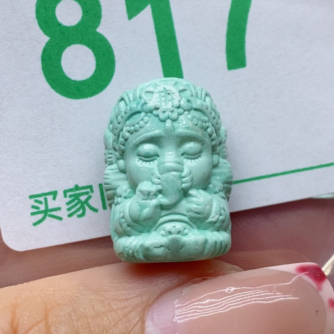 绿松石未镶嵌珠宝奇石