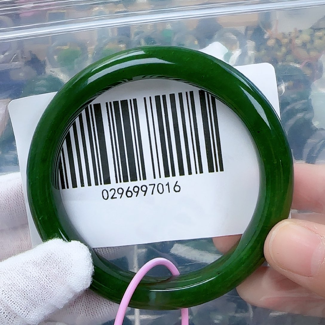 和田玉（碧玉）手镯未镶嵌5859