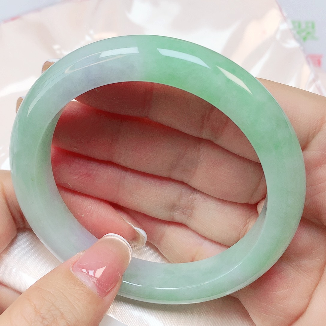 未镶嵌手镯翡翠抖音672