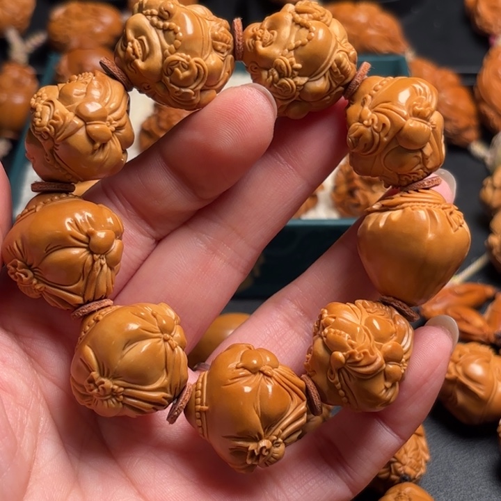 橄榄核手串/手链凤****～